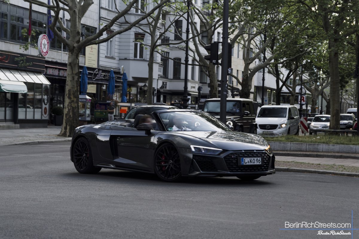 Audi R8 V10 Spyder Performance (2019) spotted in Berlin — BerlinRichStreets
